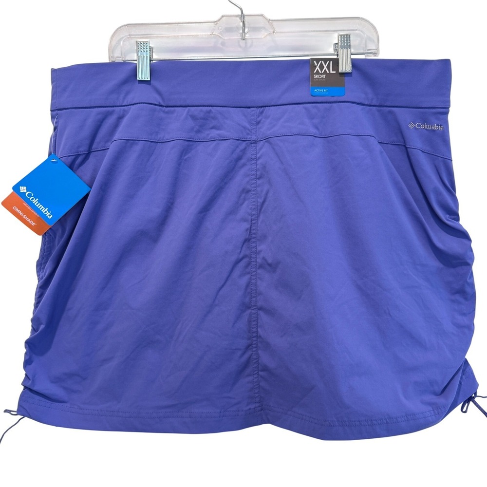 Columbia Purple Lotus Skort Active Fit Hiking Golf Womens XXL Outdoor Athleisure